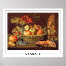 Clara Peeters Zedign Art Poster nº 11