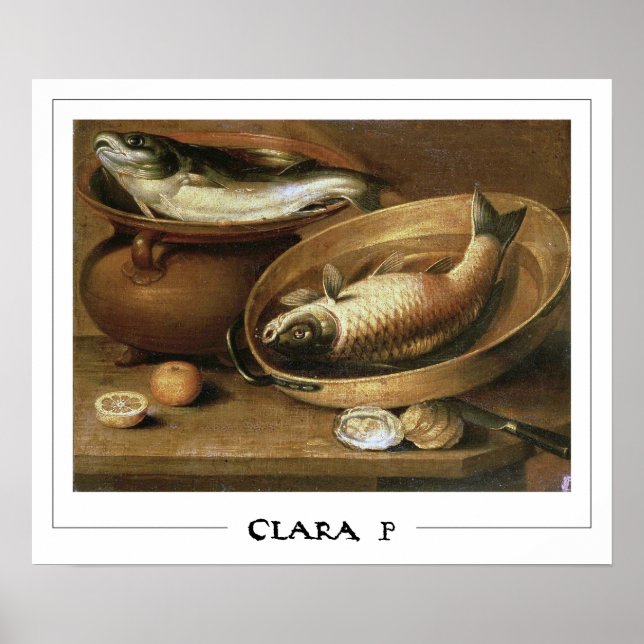Clara Peeters Zedign Art Poster nº 12 (Frente)