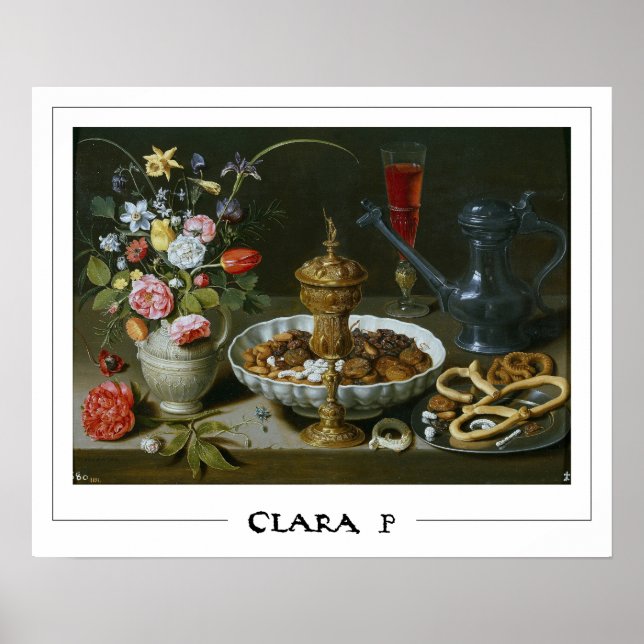 Clara Peeters Zedign Art Poster nº 2 (Frente)