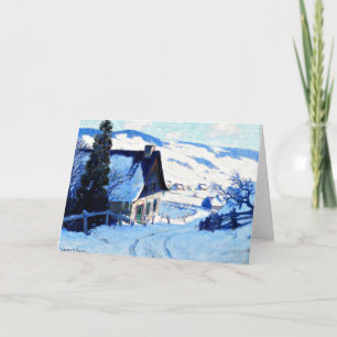 Clarence Gagnon - Cartão de Boas Festas da Fazenda