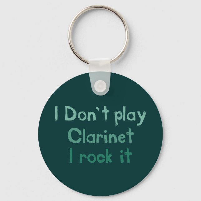 Clarinet Rock It Chaveiro (Frente)