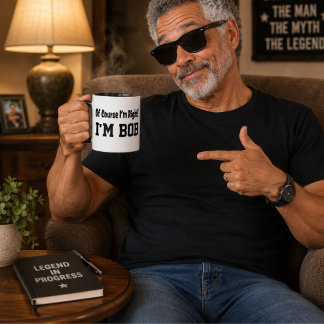 Claro que Estou Certo Caneca Personalizada Engraça