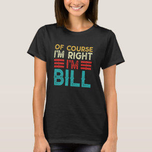 CLARO QUE ESTOU CERTO, SOU O BILL Camisa Natal Div