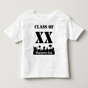 Classe de 09 t-shirt da criança do formando do
