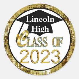 Classe de 2023 Autocolantes personalizados