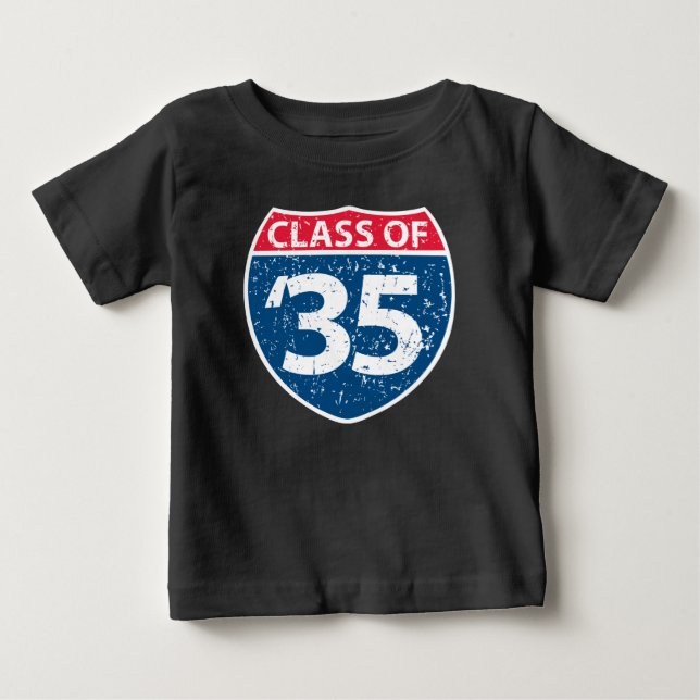 Classe de 2035 Baby T-Shirt (Frente)