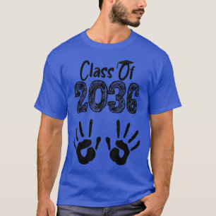 Classe De 2036 Cresce Com A Manuscrito De Camisa N