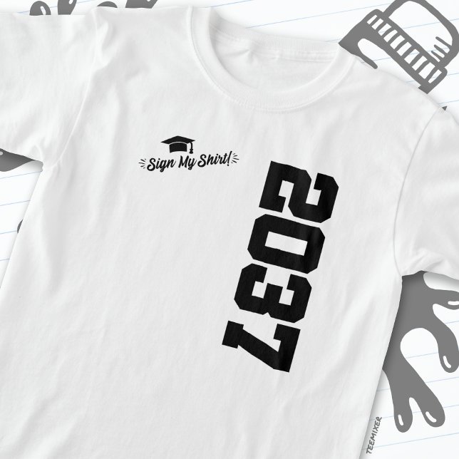 Classe de 2037 Graduação - Mais velho de Camisa 20 (Criador carregado)