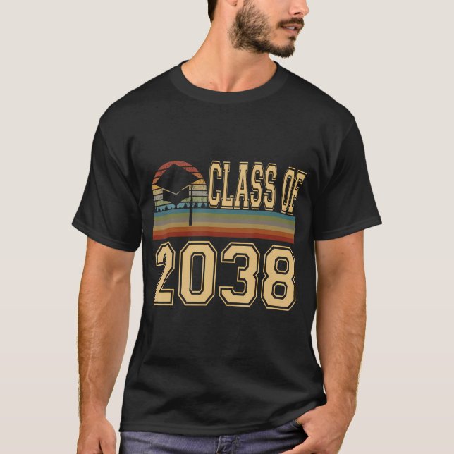 Classe De 2038 Cresce Comigo Camisa (Frente)