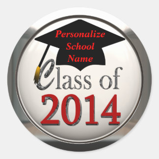 Classe De Adesivos De Graduação De 2014