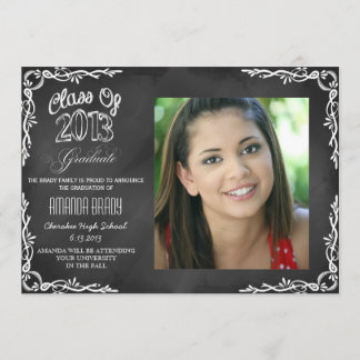 Classe de Anúncio de Graduação Chalkboard 2013