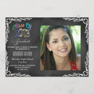 Classe de Anúncio de Graduação Chalkboard 2013