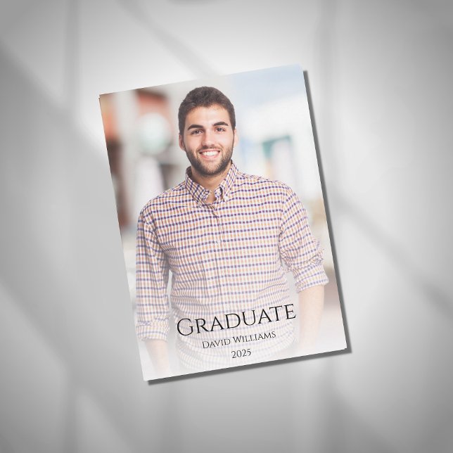 Classe de Anúncio de Graduação de Fotos Moderna em (Criador carregado)