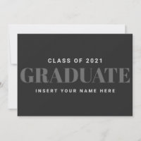 CLASSE DE Anúncio de Licenciatura Moderna de 2021