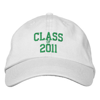 Classe de Boné branco bordado verde de beisebol 20