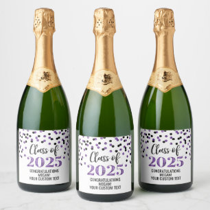 Classe de Brilho Preto Roxo da Graduação 2025
