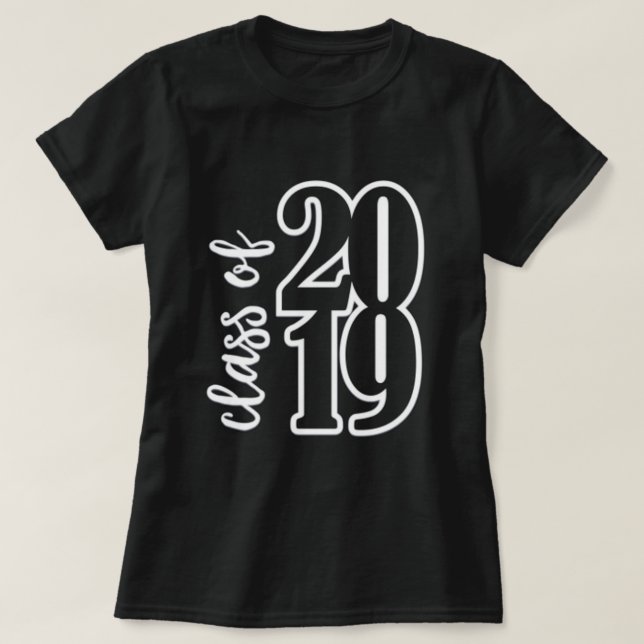 Classe De Camisa T De 2019 (Frente do Design)