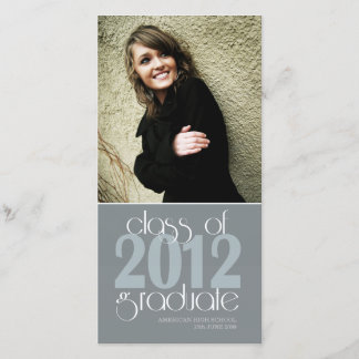 Classe de Cartão com fotos de graduação de Segundo