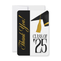 Classe de Cartões de agradecimentos de Graduação d