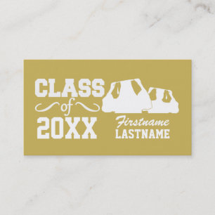 Classe de cartões de visitas personalizados do QU