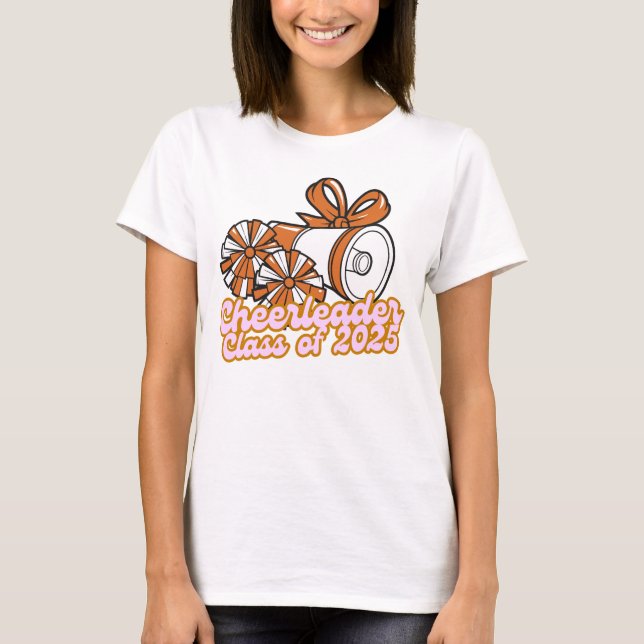 Classe de cheerleader de T-shirt do Mais velho 202 (Frente)