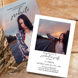 Classe De Convite À Festa de formatura Fotográfica