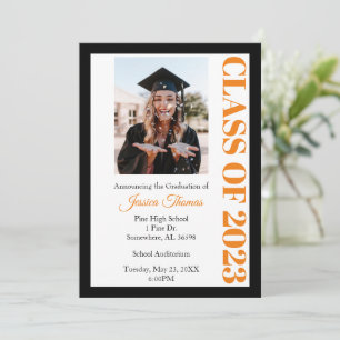 Classe de Convite para Graduação de Fotos 2023