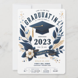 Classe de Convite para Graduação de Fotos Vertical