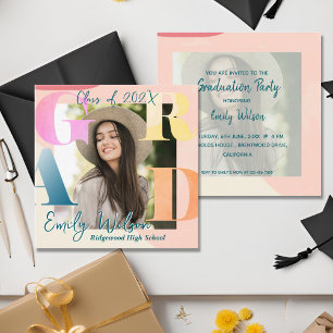 Classe de Convite para Graduação de Mini Foto 2025