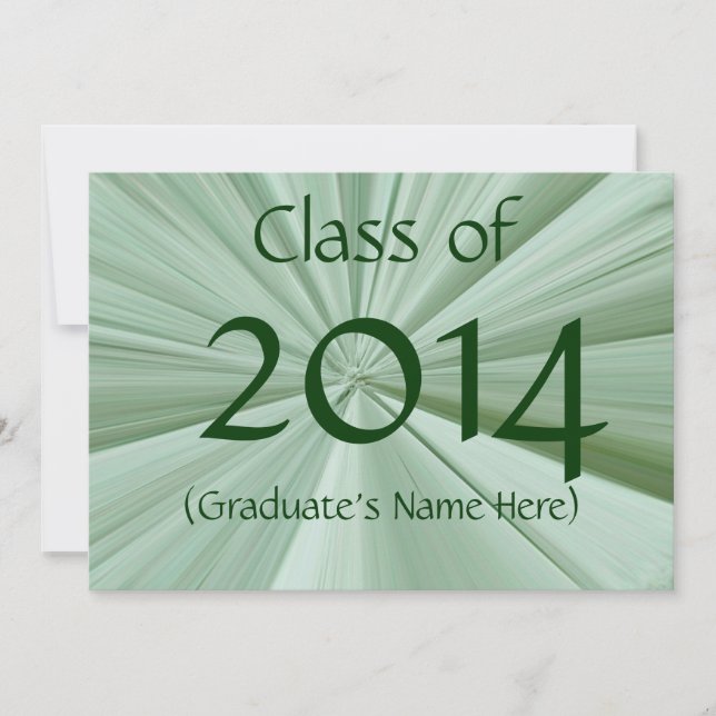 Classe de Convites de Graduação de 2014 por Janz (Frente)