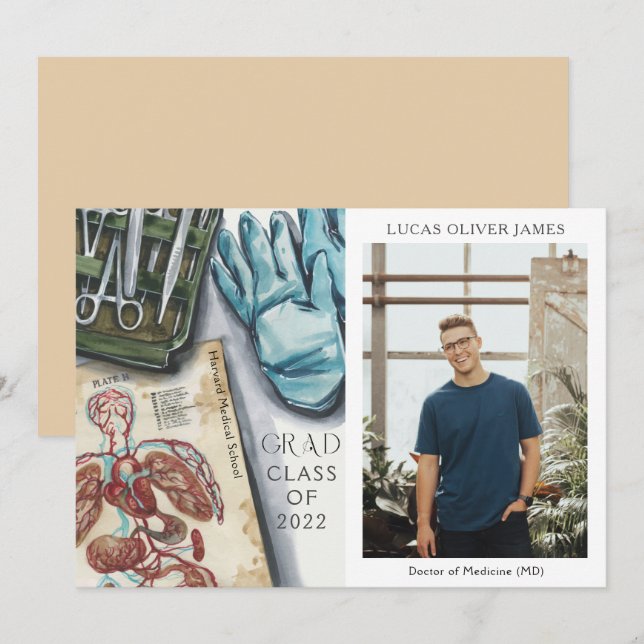 Classe de Graduação 2022 Médico de Saúde (Frente/Verso)