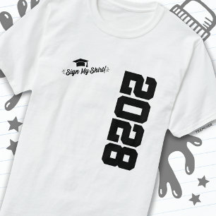 Classe de graduação 2028 Meu Mais velho de camisa