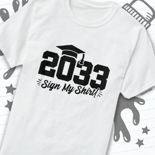 Classe de graduação 2033 Meu Mais velho de camisa