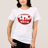 Classe de Graduação RED de T-shirt 2009 2010