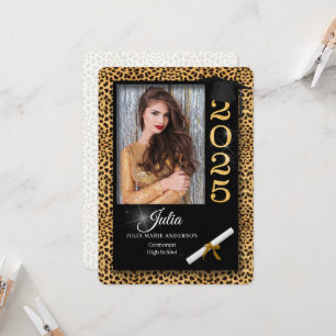 Classe de Impressão de Chita do Convite para Gradu