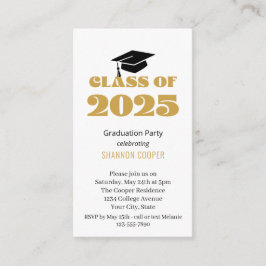 Classe de Inserção do Convite à Festa de formatura