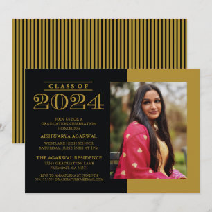 CLASSE DE NEGÓCIOS CLÁSSICA DO CONVITE DE GRADUAÇÃ