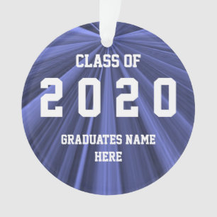 Classe de ornamento Azul e Branco 2020 por Janz