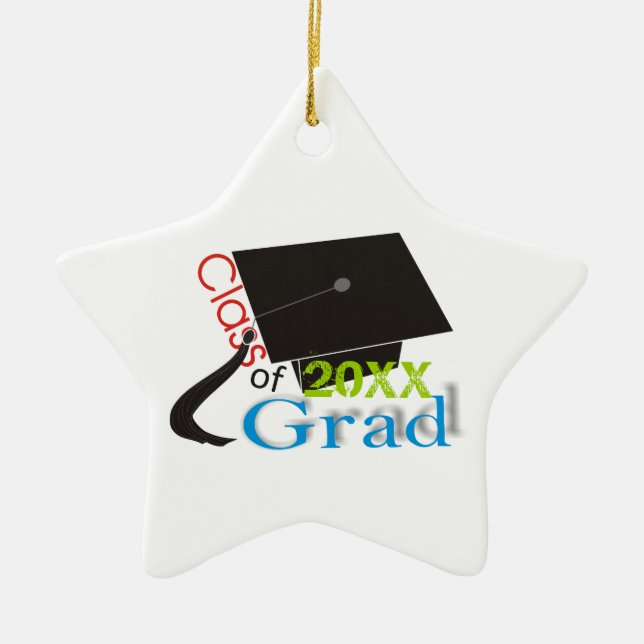Classe de ornamentos personalizados do Boné de for (Frente)