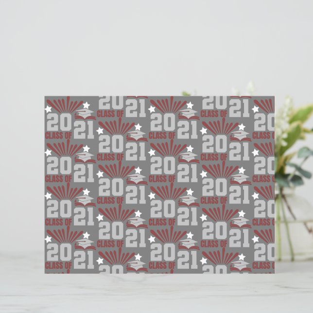 Classe de papel para Cinza Maroon 2021 (Em pé/Frente)