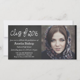 Classe De Quadro De Graduação Manuscrita De 2016