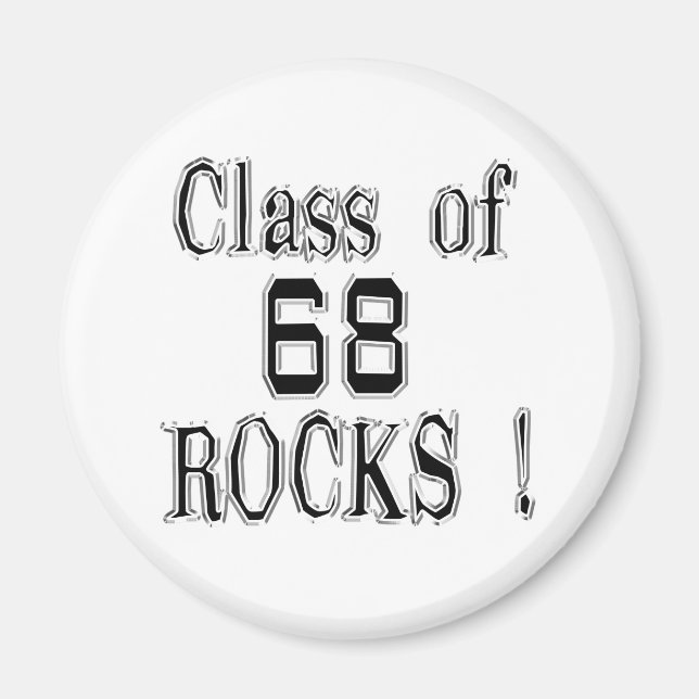 Classe de Rochas 68! Íman (Frente)