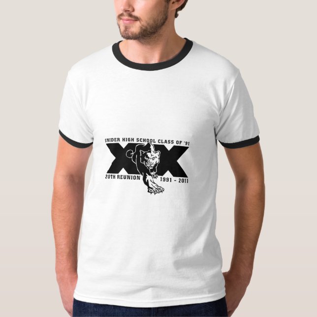 Classe de SHS do t-shirt 1991 (Frente)