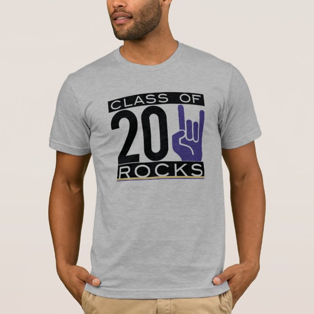 Classe de t-shirt de 2011 rochas (Frente)