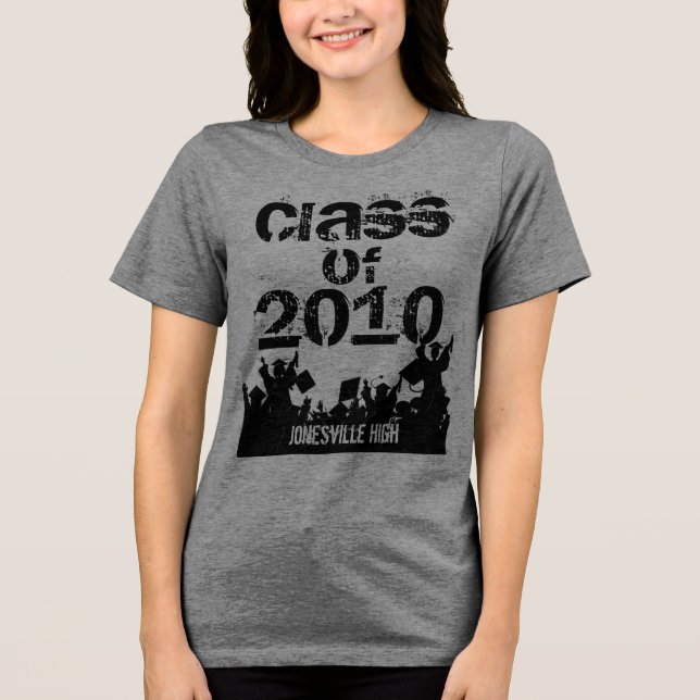 Classe de T-shirt para graduação de 2010 (Frente)