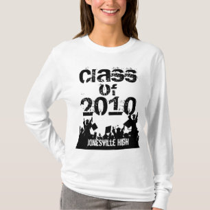 Classe de T-shirt para graduação de 2010