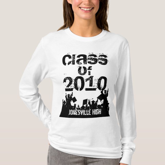 Classe de T-shirt para graduação de 2010 (Frente)