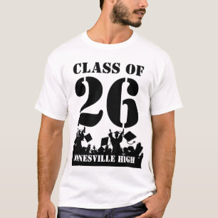 Classe de T-shirt para graduação de 2010