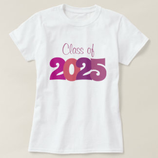 Classe de T-Shirt para graduação de 2025
