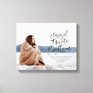 classe de vinte e dezoito formandos de canvas